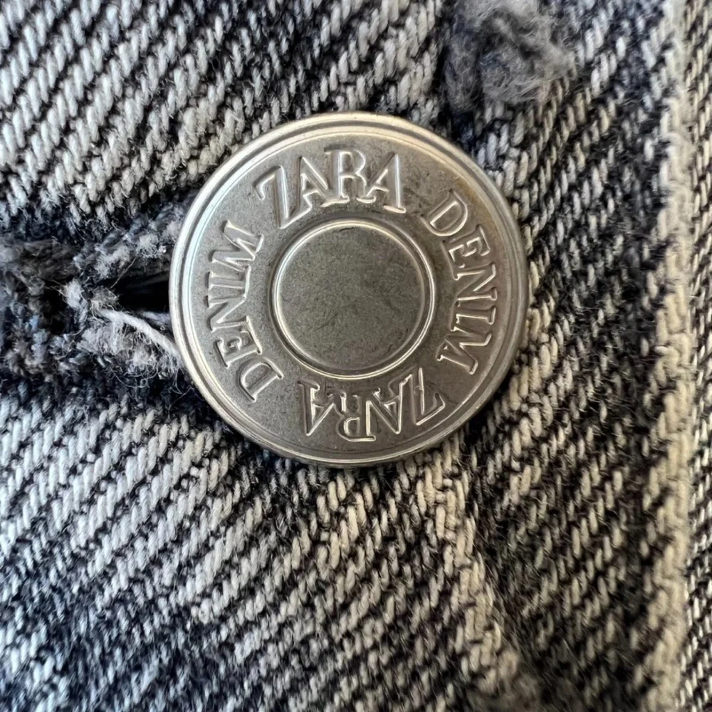 Zara Distressed Denim Jacket